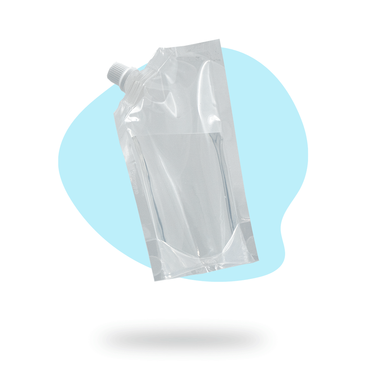 100 bolsas de plástico transparente para pescado, bolsas de envío a prueba  de fugas, doble sello inferior, almacenamiento y transporte de bolsas de